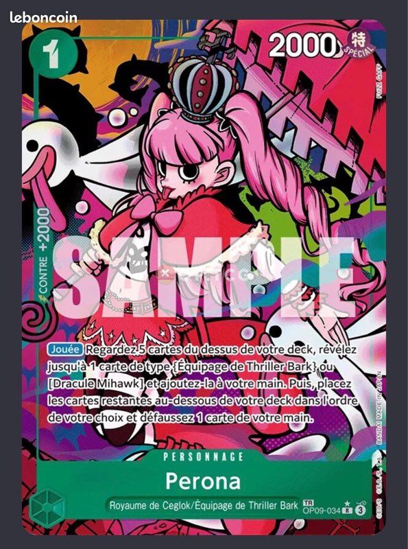 TR Perona OP-10 One Piece TCG