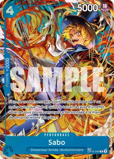 TR Sabo OP-12 One Piece TCG